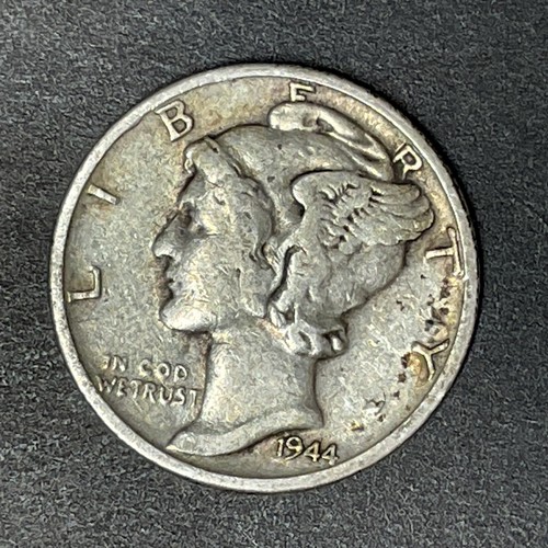 1944 Mercury Dime United States USA Coin 90% Silver Objects You Love
