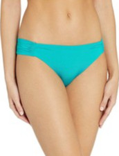 Trina Turk X1629 Standard Shirred Side Hipster Pant Bikini Swimsuit Bottom 14