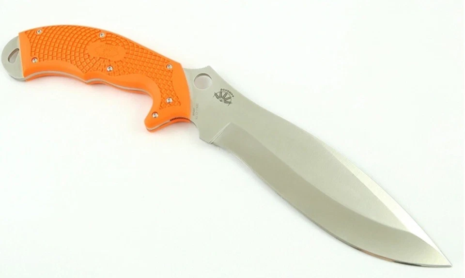 Funda de polímero Spyderco Rock Salt H1Sprint Orange Run Ed Schempp, AUTÉNTICA JAPÓN Foto 3 de 4