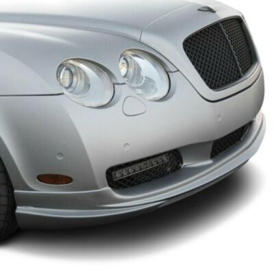 Fiberglass Front Bumper Lip Wald Style For Bentley Continental 2005-2009