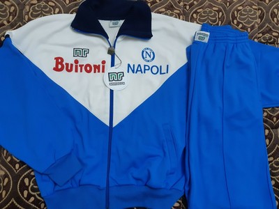 Tuta Napoli Ennerre NR BUITONI NUOVA TG 46 MARADONA | eBay
