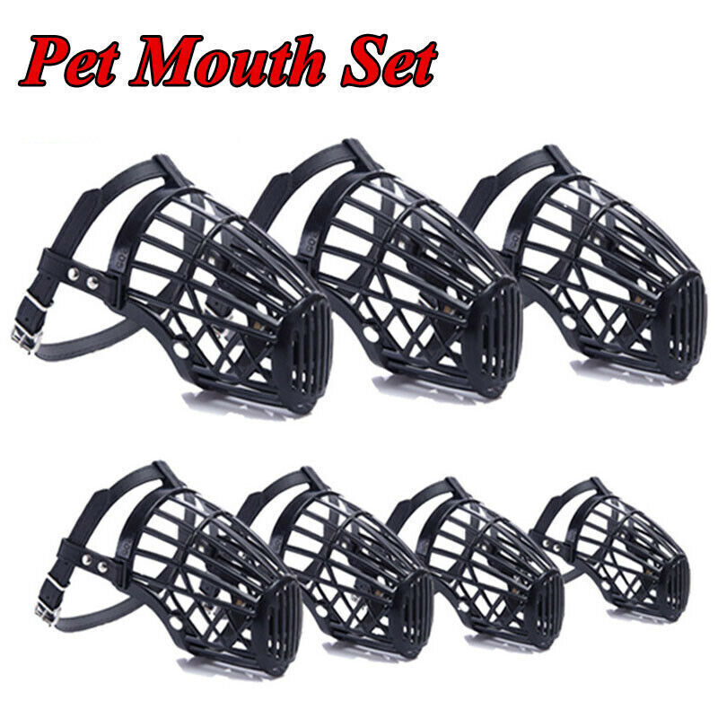 Dog Muzzle for Small Medium Large and XLarge Dogs Breathable Basket
