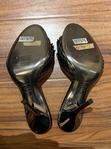 Marciano Leather Sole Women's Light Bronze Heels size 7M - Picture 5 of 8
