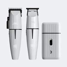 JRL Ghost Collection 2 - Clipper, Trimmer Foil Shaver with Charging Base