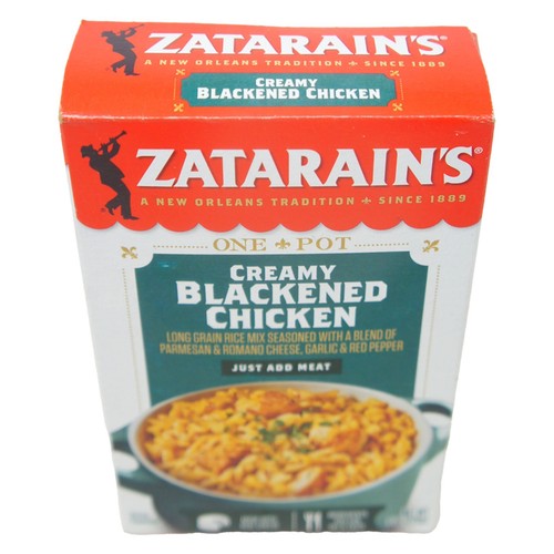 Zatarain's One Pot Creamy Blackened Chicken Long Grain Rice, 8 oz (6 Pack) - 第 2/5 張圖片
