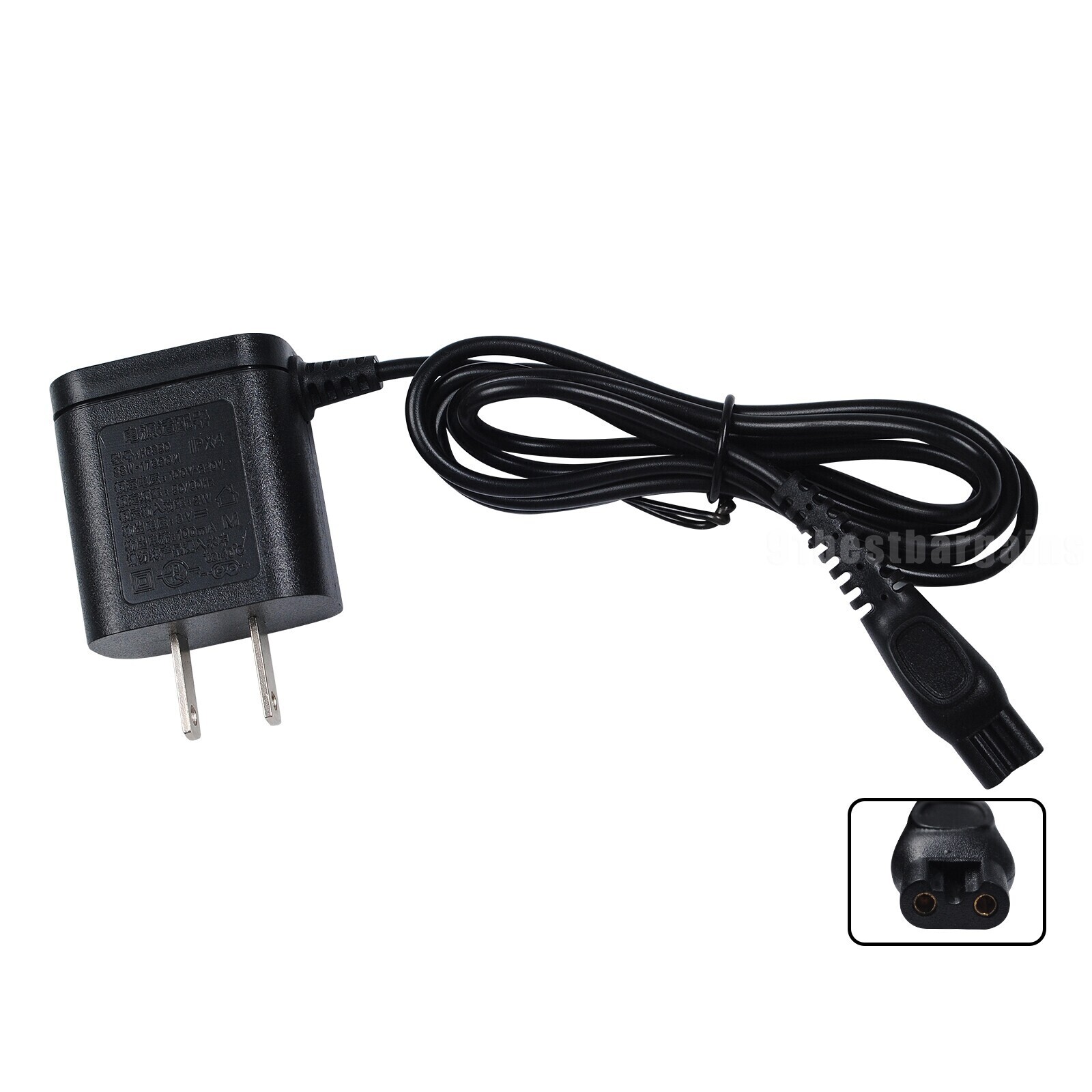 For Philips HQ850 Charger Cord 8V 2W for Norelco Trimmers and Shavers
