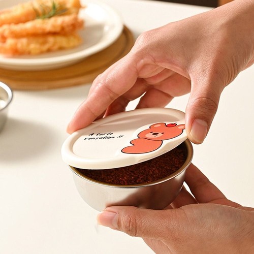 3Pcs Sealed Dipping Box Leak-proof Sauce Cup Condiment Containers Kitchen - Picture 11 of 15