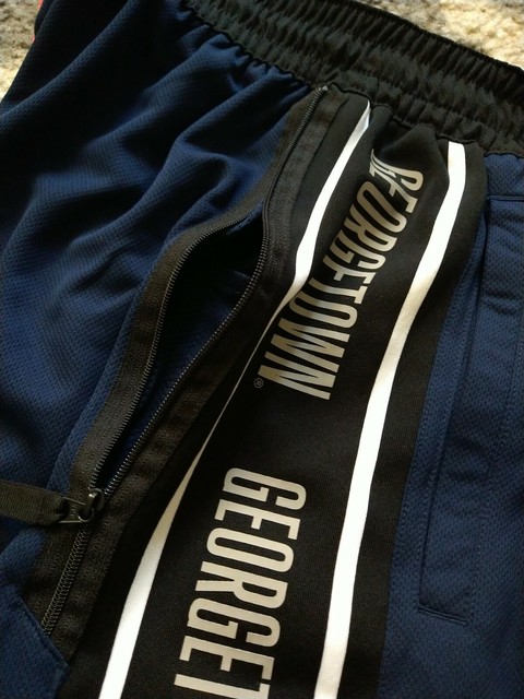 Nike Air Jordan Georgetown Hoyas Basketball Shorts Navy Blue Pockets Men's M for sale online | eBay