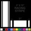 6" X 72" Vinyl Racing Stripe Pinstripe Decal – Choose 9 Colors, LUC Brand, 1 Piece
