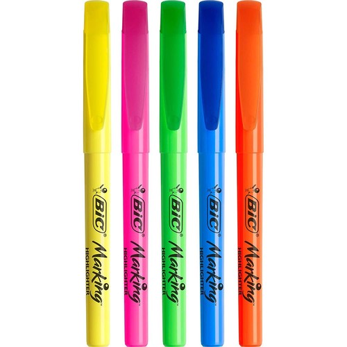ORIGINAL BIC Student Cristal Ballpoint Pens, Highlighters and 4 Colour Pens - Picture 3 of 5