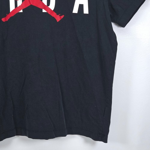 Camiseta Nike Air Jordan Mega Estampada Texturizada Para Hombre XL Elastizada Jumpman Spellout - Imagen 10 de 14