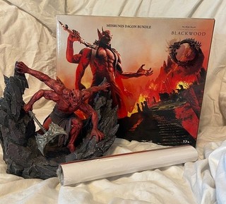 2021 Elder Scrolls/ESO Blackwood Mehrunes Dagon Statue