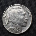 1937  *P*  BUFFALO   NICKEL *NICE *  - FREE SHIPPING! C3186