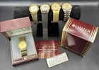 Seiko & Citizen Lot Of 5 Mens Vintage Quartz Wrist Watches, Sports, Analog +More