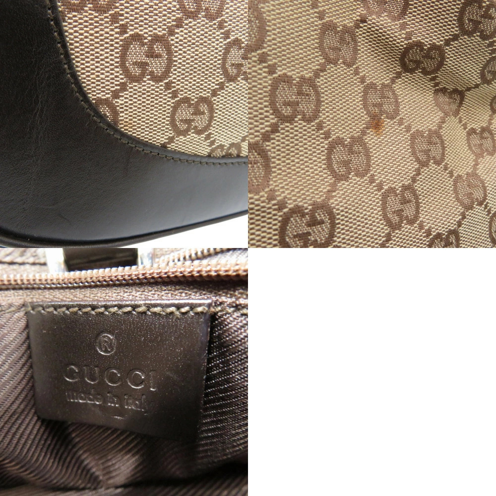 Gucci Authentic 001 3306 3444 One Shoulder Jackie Line Bag Ggcanvas *Feb3730 thumbnail 6