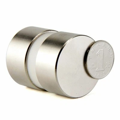 Calamita rotonda N52 grande neodimio terre rare grande super forte enorme 40 mm * 20 mm