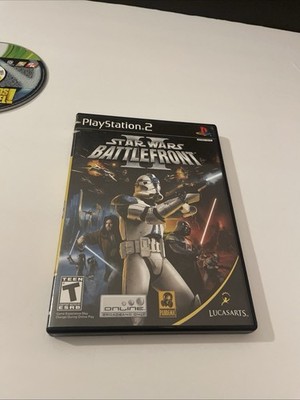 Star Wars Battlefront II PlayStation 2 Disc, 2005, No Manual or M- Card / Tested