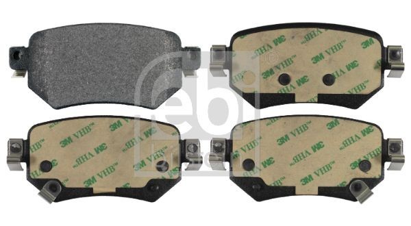 Febi 170664 Rear Brake Pad Set Fits Mazda 6
