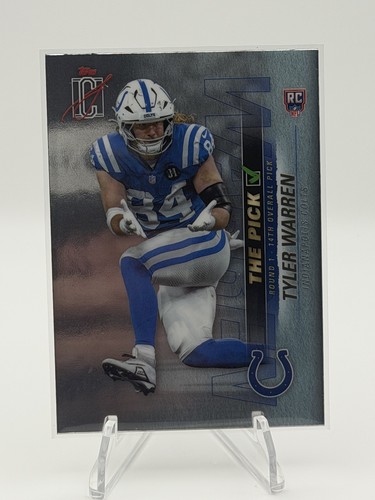 2025 Topps Chrome Tyler Warren Base (RAW)