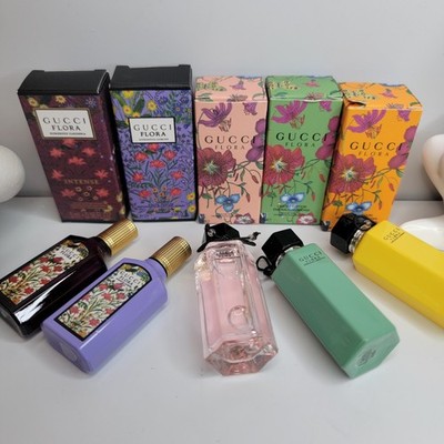 5pcs Assorted Gucci Flora Eau de Parfum COLLECTABLE MINI PERFUME 5ml