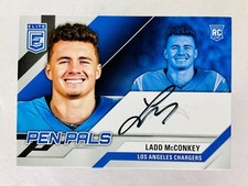 2024 Panini Donruss Elite - Pen Pals Ladd McConkey #PAL-LMC Auto RC