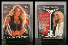 Rare Italy - 2005 Topps Trish Stratus Push Pop Candy 2 Italian Wwf Fleer Topps