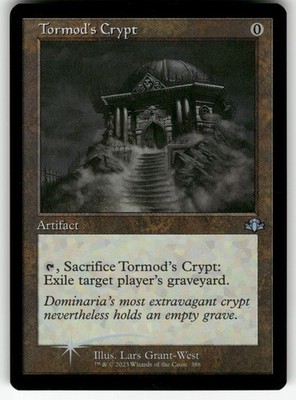 Tormod's Crypt (FOIL + Retro Frame) 388 Dominaria Remastered MTG NM