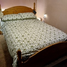 Double Wooden Storage Bed