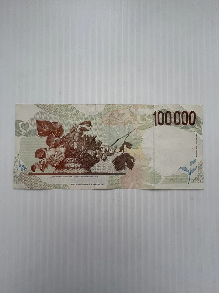 Italy 100000 Lire 1994 - Image 2 of 2