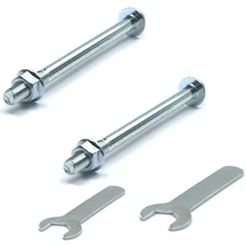 2 PCS M8 Pit Bike Top and Bottom Engine Motor Mount Bolt Kit for 50CC 110CC 140C