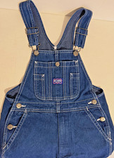 Big Smith Overalls Kids Size 10 Blue Denim B94050WDB Straight Leg Workwear NICE 