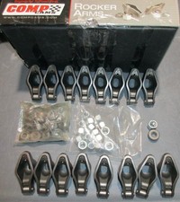 Comp Cams Rocker Arm Kit 1418-16 Self-aligning 1.6 R 38 Roller Tip Sbc 350