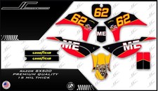 Razor SX500 graphics kit decals THICK AND HIGH GLOSS