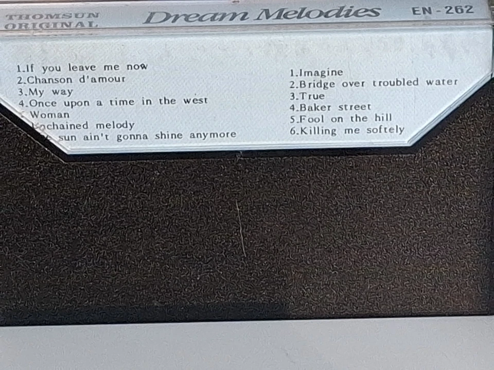 Dream Melodies Part 3 - Thomsun Original Japan  Sampler MC Kassette Tape - Bild 4 von 4