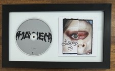 Framed SIGNED Lady Gaga Mayhem AUTOGRAPHED + HEART Photo & CD BAS Beckett COA