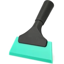 Compact 5-Inch Window Squeegee with Non-Slip Ergonomic Handle for Easy Use