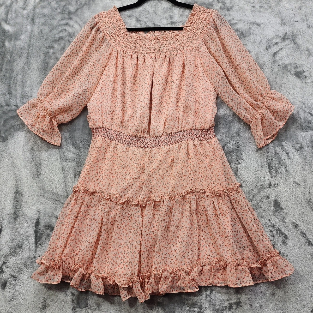 green emerald velvet dress Viola Long-Sleeve Bubble Hem Mini Dress in Mauve