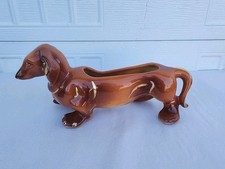 1960's Hull Pottery Dachshund 14