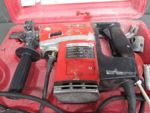 Rotkopf Bohrhammer Redi Drill 747-2 Schwerlast Bohrhammer Beton Wcase - Bild 4 von 7