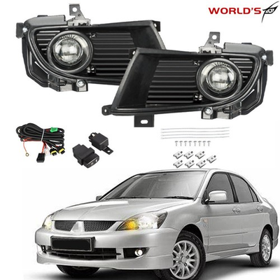#ad #ad For 2004 2005 Mitsubishi Lancer Ralliart Style Fog Lights SwitchBulbs LH And RH $34.94