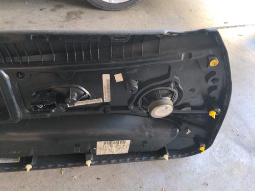 09-16 BMW E89 Z4 Right Passenger Side Interior Door Panel Black OEM - Picture 5 of 6