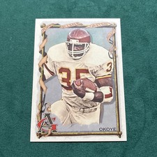 Christian Okoye 2023 Topps Composite Allen & Ginter Kansas City Chiefs #412