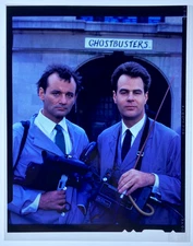 GHOSTBUSTERS Original Movie Photo Transparency Bill Murray Dan Aykroyd Sci-Fi