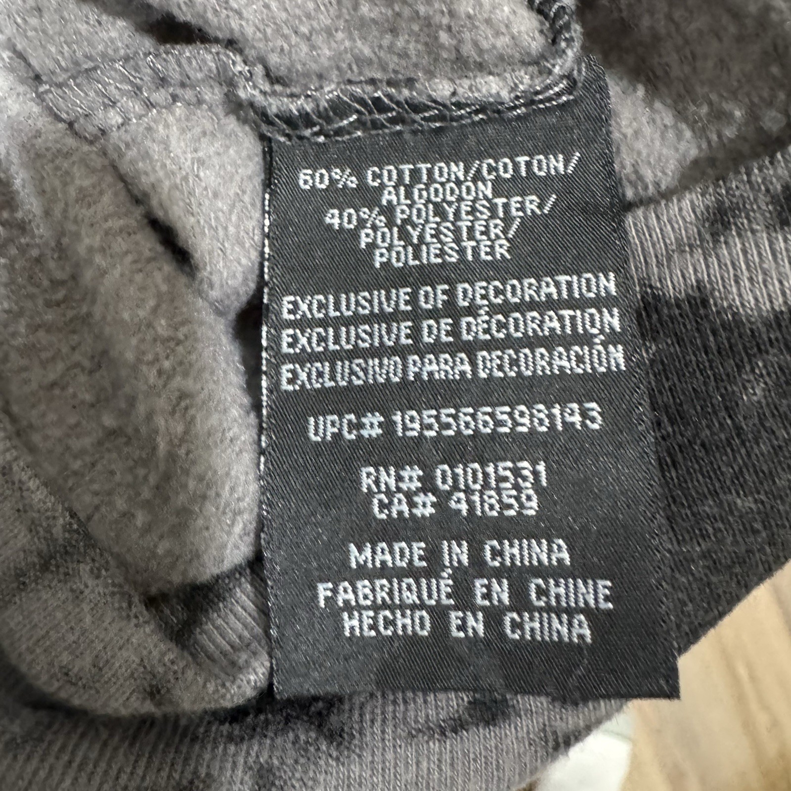 Marvel Black Panther Hoodie Mens L Gray Wakanda Forever Pullover Sweatshirt NWT thumbnail 2