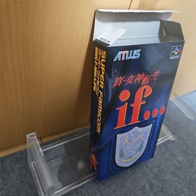 Megami Tensei if Famicom Game with Box and Card | Retro Condition