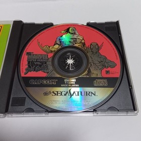 Marvel Super Heroes vs Street Fighter Sega Saturn Japan used