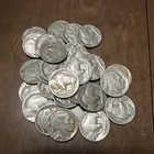 Buffalo Nickels Lot Of 28 Dated  Coins ~ Mostly 1930s and Mixed Mints PDS