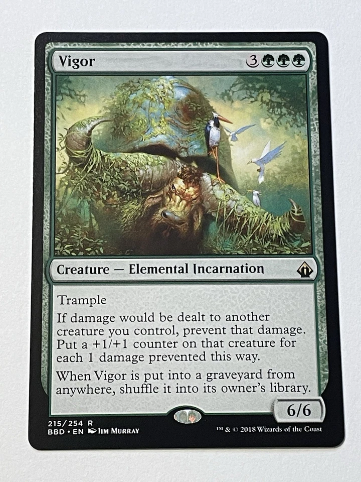 MTG Vigor NM Battlebond Regular Magic The Gathering - Image 2 of 4