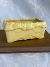 Vintage McCoy Yellow Rectangular Planter Pottery Vase Mid Century USA
