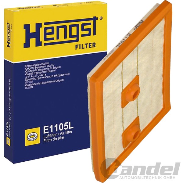 Hengst Filter Luftfilter Passend FüR Audi A1 A3 Q2 Q3 Cupra Formentor Leon Seat-image